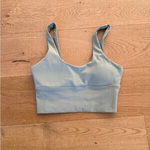 White Fox Active - Sports Bra Crop Top in Green